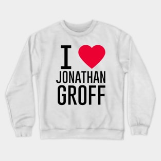 I heart Jonathan Groff Crewneck Sweatshirt